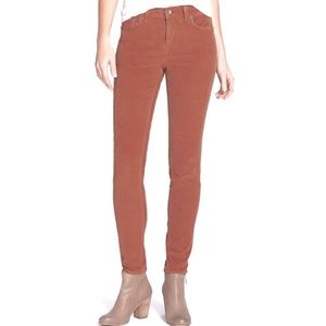 Lucky Brand Sofia Skinny Brown Corduroy Pant 14